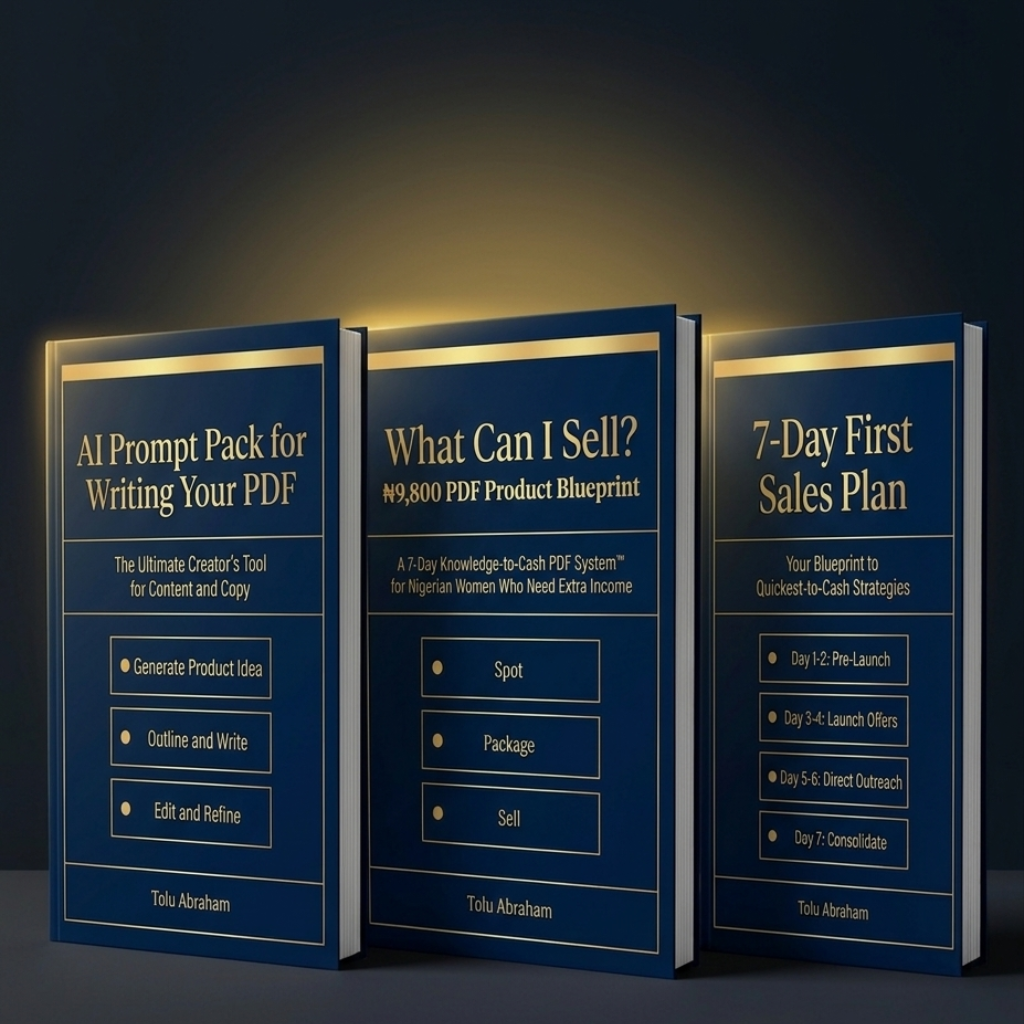 The What Can I Sell PDF Product Blueprint with bonuses